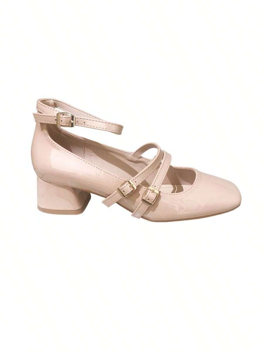 Zapatos de cuña minimalistas y versátiles de moda casual - Albaricoque - Ver 1