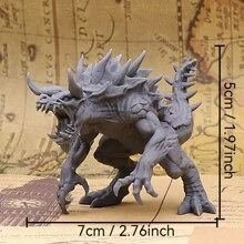 Unleash The Epic Monster Tarrasque - High-Definition 3D Printed Fantasy Miniature - Immersive Tabletop Gaming Experience For Role Playing And Board Game Adventures