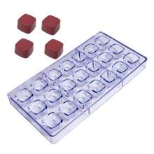 1pc Multi-Style Available Transparent Chocolate Molds DIY Jelly Candy Moulds Cake Decoration Tools Household Kitchen Baking Accessories