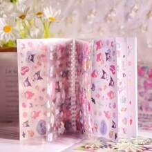 Sanrio 10pcs/Set New Sanrio Cartoon Sticker Memo Book, Includes Characters Like , Melody, And Hello Kitty,School Supplies,Back To School
