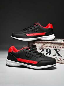 1 Pair Of Shoes Men's Sports Shoes Breathable Men's Casual Shoes Competition Shoes Fashionable Casual Shoes Men's Running Shoes