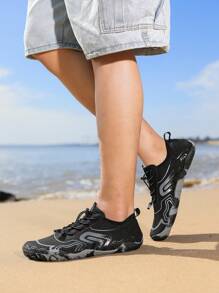 Unisex Indoor Fitness Sports Shoes, Soft Sole Casual Driving Shoes, Couples Beach Sandals, Men's Fashion Sports Outdoor Shoes, Men's Trekking Shoes, Water Shoes, Popular Cross-Border Trekking Shoes, Men's Beach Shoes, Water-Permeable Fitness Outdoor Five Fingers Fishing Swimming Beach Running Shoes