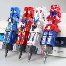 1pc Robot Themed Ballpoint Pen, Creative Stationery For Boys, Children Festival Gift