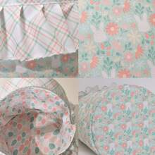 Easter Tote Bag, Cute Rabbit Floral Large Capacity Basket Children Festival Present Bag - Multicolor - View 8