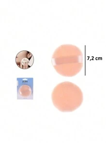 1pc Portable Powder Puff/Makeup Sponge/Cosmetic Accessories Home Bathroom Decor Summer