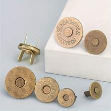 10 Pcs/Pack 10-18mm Thin Magnetic Buttons Bags Magnet Automatic Adsorption Buckle Metal Buttons Snaps Wallet Buttons - Multicolor - View 7