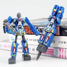 1pc Robot Themed Ballpoint Pen, Creative Stationery For Boys, Children Festival Gift