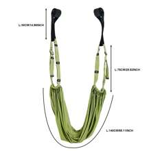 Adjustable Aerial Yoga Strap Handstand Inverted Rope Elastic Stretch Bar And Bends Down To Stretch Rope For Yoga Handstand Training Device - Multicolor - View 9