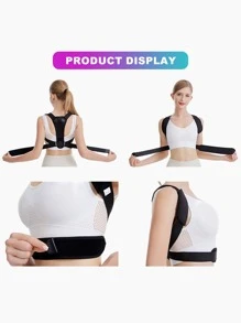 Correa ajustable unisex, diseño cómodo y transpirable, aumenta la confianza en el Body, ligero y flexible, ideal para uso diario, oficina, deportes y ejercicio