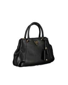 Guess Marci Satchel Handbag Black - Black - View 3