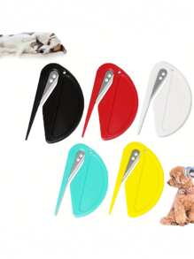 3 pezzi/5 pezzi Forbice per nodi per animali domestici, strumento perfetto per sbrogliare, colorato, adatto per gatti, rimovitore di nodi piccolo e affilato per la toelettatura