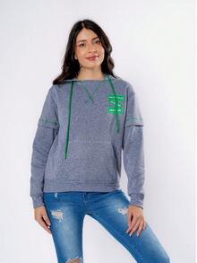 Women's Loose Fit Sports Sweatshirt