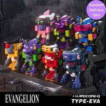 Miniso Figura de anime Neon Genesis Evangelion WASA EVA206 - Caja ciega de juguete de moda de edición limitada, decoración de escritorio, regalo de cumpleaños o Navidad