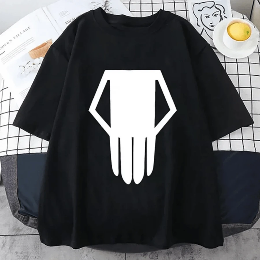 Cool Bakugou Katsuki T Shirt Unisex Summer Casual Personality Round Neck Short Sleeve Tee Streetwear - 黑色 - 查看 1