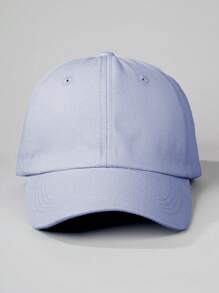 1pc Solid Color Baseball Cap,Adjustable,Sun Protection,Casual Outdoor,Suitable For Spring,Autumn,Travel,Beach Vacation, Unisex Young People Hat, Y2K Style