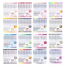 9/144pcs Morandi Acrylic Paint Pens Soft Brush Tip, Calligraphy Markers For Lettering, Card Making, Rocks Painting, Wood, Fabric, Canvas, Ceramic, Glass, DIY Art Crafting, School Supplies