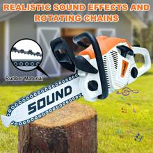 Toy Chainsaw For Kids, Family Day Games Pretend Play Series Kids Tool Set, Outdoor Electronic Chainsaw Toy, STEM Preschool Toddler Tool Set, Kids Toy For Boys Girls Ages 3 4 5 6 7 8+ Years Old