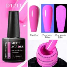 7ml Luminous Gel Nail Polish Fluorescent Neon Glow-In-Dark UV LED Nails Gel Soak Off Gel Varnish Nail Art Gel For Manicure - Multicolor - View 21