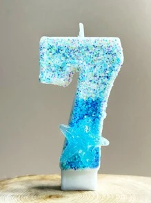 1 Snowflake Digital Candle Sky Blue Creative Birthday Candle Daily Best Birthday Gift Christmas Gift For Mom's Girlfriend Christmas Party, Birthday Candles, Birthday Decorations, Happy Birthday, Cake Candles, Room Decor Gifts Graduation Home Decor Christmas Decorations, Christmas Gifts - Snowflake - View 20