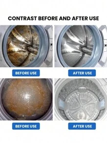 洗衣机清洁片 - 家用洗衣机专用泡腾深层清洁除臭片 - 彩色 - 查看 7