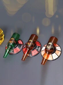 1pc Beer Bottle Drinking Game, Spin The Bottle Arrow Bottle Rotation Alcohol Party Game