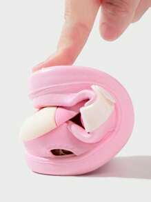 女孩时尚可爱儿童拖鞋，透气轻便，适合室内家居穿着，四季皆宜 - 粉色 - 查看 4