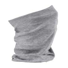 Beechfield Unisex Adult Morf Original Neck Warmer (Heather Grey) - 100% Polyester - Grey - View 1