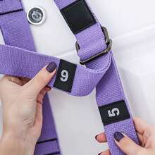 Adjustable Aerial Yoga Strap Handstand Inverted Rope Elastic Stretch Bar And Bends Down To Stretch Rope For Yoga Handstand Training Device - Multicolor - View 7