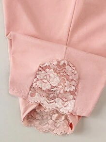 4 pièces, Boxers mi-taille pour femmes avec empiècement en dentelle, Shorty 2 en 1 anti-reflet, Confortable et respirant, Sous-vêtements pour la maison, Ensemble de 3 culottes