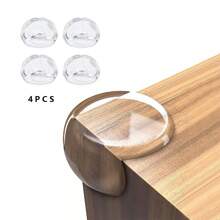 Furniture Corner Protectors And Edge Bumpers, Transparent Clear Covers For Sharp Furniture And Table Edges, Anti-Collision