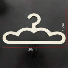 Wooden Bear Clouds Children's Clothes Rack DIY Baby Creative Cartoon Wall-Hung Children's Clothes Rack