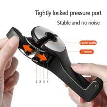 1 pieza Soporte de teléfono para colocar en el automóvil, de múltiples funciones y con gancho