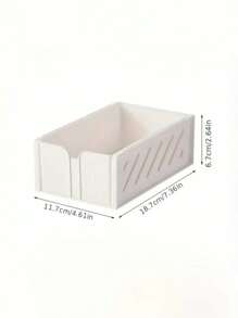 1 件笔记本电脑支架收纳盒，日式桌面收纳架，适用于文具、浴室、办公室、学校学生 - 彩色 - 查看 6