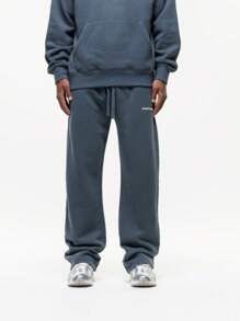 Good for Nothing Pantalón de chándal con lavado vintage, azul