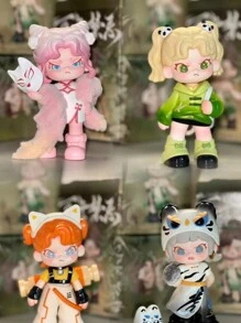 DORA Series 5 Blind Box Collectible Figurines, Tabletop Decoration & Fashionable Gift For Women Gifts Birthday Graduation