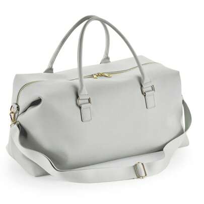 Babybugz Boutique Duffle Bag (Soft Grey) - 100% PU