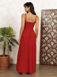 Women Dresses - Đỏ - Xem 2