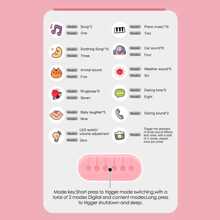 1 Stück Baby Frühpädagogisches Spielzeug Gitarren-Telefon Sound Spielzeug Multifunktionales Musik-Telefon für Kinder, analoge Telefone Geschichte Maschine als Geburtstagsgeschenk (Unterschiedliche Chargen können zu Zufälligkeit in der Außenverpackung führen)