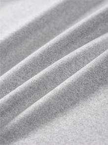 Tween Girl Cartoon Pattern Slogan Print Short Sleeve Loose T-Shirt