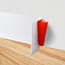1 st 2m/78,74in Flexibele Basisplaat Vormige Decoratieve PVC Zelfklevende Afpelbare Muurplint Rubberen Muurplint