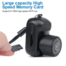 Mini caméra avec écran de 0,96 po, 1080P, portable, vintage, enregistreur vidéo pour usage intérieur et extérieur, prise en charge de la carte SD/TF