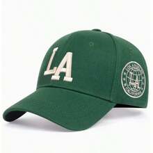 1 pieza Nuevo gorra de moda con bordado LA 2025, sombrero de sol para primavera/verano, uso en exteriores y viajes, gorra de béisbol casual deportiva - gorra de béisbol - Ver 8