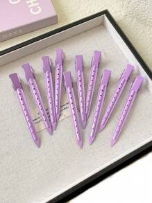 20/10 szt. spinek do włosów na klipsy, do stylizacji niewidocznych grzywek i koron dla kobiet (nadaje się do makijażu osobistego, salonów fryzjerskich, studiów fotograficznych) Spinki do włosów, klamry do włosów, artykuły szkolne