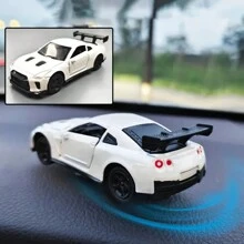 [Dynamic Decoration] Dynamic Drift Car Dashboard Decoration, Iron Material, Uncharged Power Mode, Novelty Model With Physics-Based Movement For Vehicle Interior Accessory, Car Accessories
