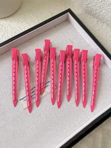 20/10 szt. spinek do włosów na klipsy, do stylizacji niewidocznych grzywek i koron dla kobiet (nadaje się do makijażu osobistego, salonów fryzjerskich, studiów fotograficznych) Spinki do włosów, klamry do włosów, artykuły szkolne