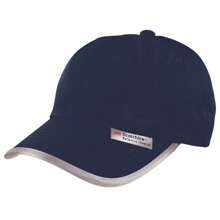 Result Reflective Baseball Cap (Navy) - 220gsm - Navy Blue - View 1