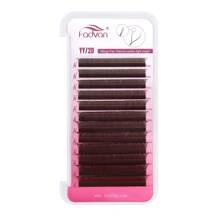 FADVAN Fadvan Brown YY Shape Lashes 0.07 Faux Mink C/D/L 8-15mm Natural Soft Brazilian Eyelash Premade Volume Fan Lashes Extension,Professional Eyelash Grafting,Lash Tech Supplies Lash Clusters,Eye Lash Clusters,Individual Eyelashes,Lashes,Fake Lashes