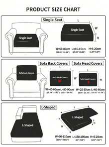 1 Stück Kissen Bezug im Boho Retro Stil, dehnbarer Komplett-Bezug, Universell einsetzbar, Kissenbezug für Wohnzimmer Sofa zum Schutz von L-förmigen Sofas und 1, 2, 3, 4-Sitzer Sofas