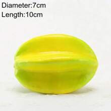 仿真水果蔬菜家居装饰假橘子桃子苹果梨葡萄柠檬桃子摆件美食摄影道具 - 彩色 - 查看 18