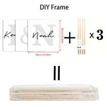 Ba áp phích Tex tùy chỉnh, có thể tự đóng khung hoặc không khung; ba tranh canvas ảnh tùy chỉnh, hoàn hảo cho Ngày Valentine; và ba vật trang trí tường cá nhân hóa phù hợp cho phòng khách, phòng ngủ, văn phòng, quán trà, nhà hàng, trường học, phòng tắm và các địa điểm khác. - Nhiều màu - Xem 32